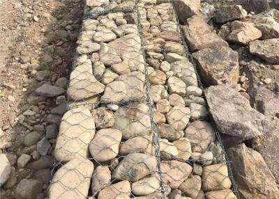 Cina la pietra di 8x10 10x12 ha riempito il gabbione del metallo tessuto dalla rete metallica della protezione di erosione in vendita