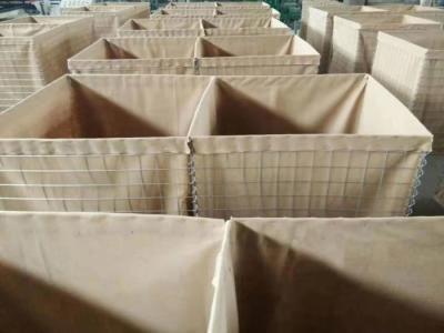 China Mil 7 Mil 8 Military Hesco Barriers Heavy Duty Sand Filled for sale