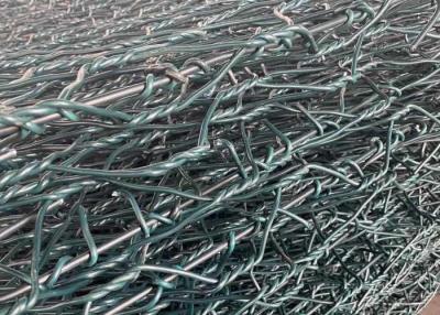 China ECO Friendly PVC Coated Gabion Wire Mesh 60x80mm For Civil Engineering Project for sale