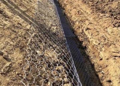 China Metal Gabion Baskets With High Zinc Coating / Easy Construction Method ISO9001 Certified for sale