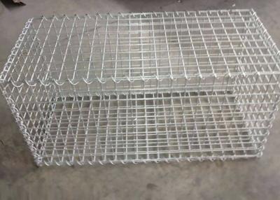China 2.7mm Galvanized Steel Wire Retaining Wall Gabion Baskets Zinc Coating for sale
