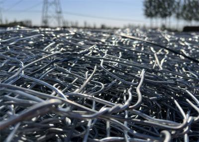 China 1m*1m*2m Tensile Strength PVC Polymer Coated Gabion Wire Mesh Rock Cage Te koop