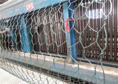 China Flood Control Gabion Wire Mesh , Wire Mesh Fencing Rolls Easy Transportation for sale