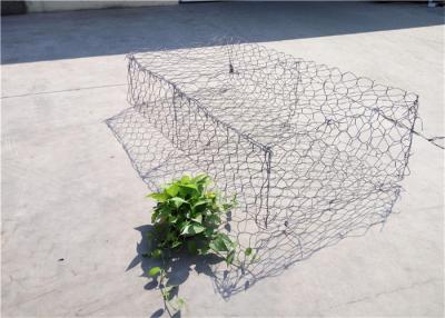 China Flood Protection Heavy Duty Woven Gabion Baskets Hexagonal Or Square Shape for sale