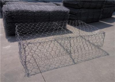 China Durable Double Twisted Hexagonal Wire Mesh 60 * 80 / 80 * 100 Mm Hole Size for sale