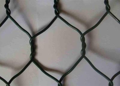 China Cestas sextavadas torcidas dobro revestidas da rede de arame do PVC Gabion do aço suave à venda