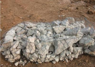 China Defend The Floods Gabion Wall Cages / Pvc Coated Gabion Stone Cages for sale