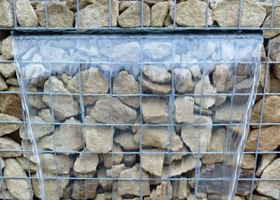 China Hexagonal Or Square Galfan Gabion Baskets / Gabion Stone Cages For Decorative for sale