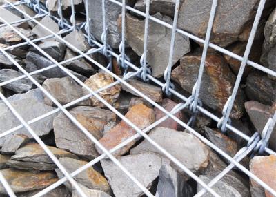 China Galvanized Wire Mesh Stone Retaining Wall 3.0 - 6.0 Mm Wire Diameter for sale