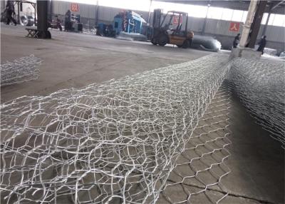 China Double Twist Hexagonal Woven Gabion Wire Mesh Heavy Zinc Coated for sale