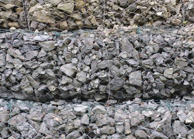 China Galvanized Gabion Stone Cage For Erosion Protection and Retaining Soil for sale