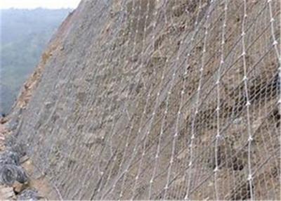 China Galvanized Steel Wire Defend Slope Fence Mesh / Protection Wire Mesh Netting For Slope for sale