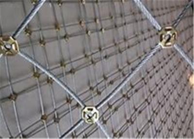 中国 低炭素の鋼線斜面の保護網を得るRockfallの専門の保護 販売のため