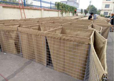 China La barrera militar del bastión del ISO Hesco/soldó con autógena la caja de Gabion para el diámetro de alambre de 3-6m m en venta