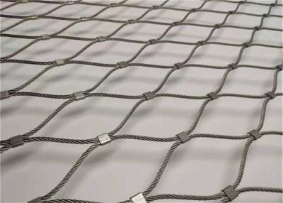 Cina cavo flessibile Mesh Netting For Stair Railing di acciaio inossidabile 7x19 in vendita