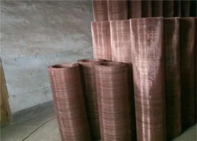 China Width 1m Length 30m Fine Brass Woven Wire Mesh for sale