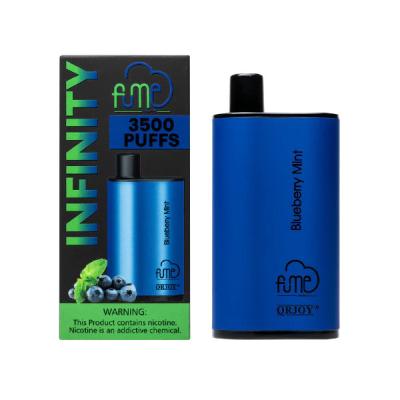 China 12ml Blueberry Mint Disposable Vape 3500 Puffs For Beginners for sale