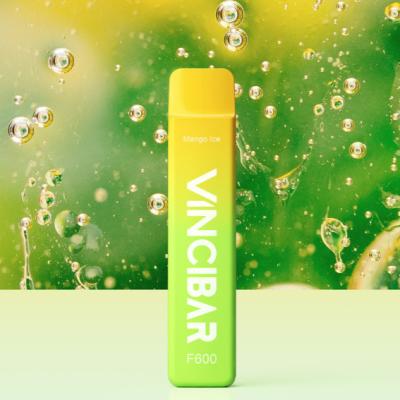 China Zovoo Vinci Bar F600 Rechargeable Vapes Strawberry Kiwi Fruit Flavors for sale