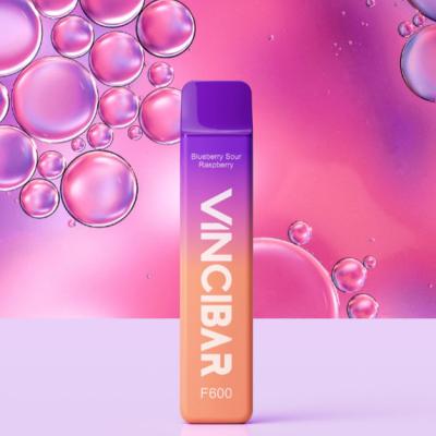 China Strawberry Icecream Fruit Flavors Disposable Vape Zovoo Vinci Bar F600 Rechargeable for sale