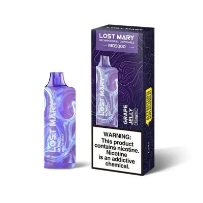 China Electric Cigarette Mo 5000 Puffs Vapes Lost Mary Mo5000 Disposable Vapes for sale
