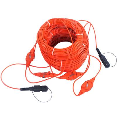China Cables geofísicos del peso ligero sísmico durable del cable 24 canales en venta