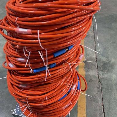 China 24 Channel Seismic Cable 9.2mm OD Seismic Refraction Cable Customized for sale