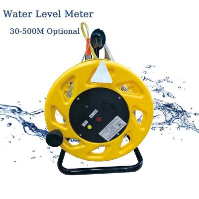 China 30-500M Water Level Indicator Portable Borehole Water Level Meter Sensor Te koop