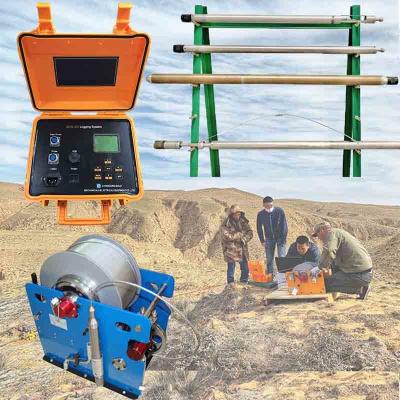 China Borehole Water Logging Equipment Resistivity Natural Gamma SP Caliper Deep Well Logging Tools for sale