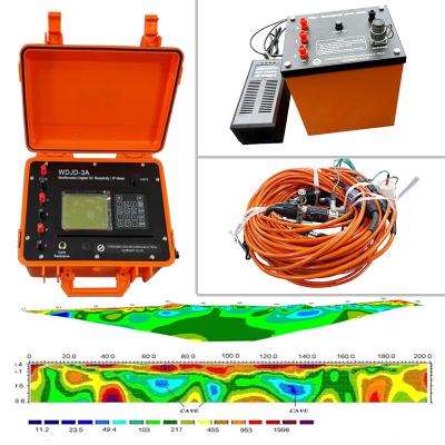 Cina WDJD-4 Multi Function 2/3D Resistivity IP Meter Electrical Resistivity Imaging ERI for Underground Water Detector in vendita