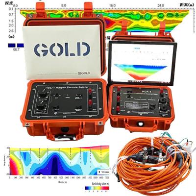 China Geophysical ERT Electrical Resistivity Tomography Equipment  2/3D Resistivity Imaging Meter Underground Water Detector Te koop