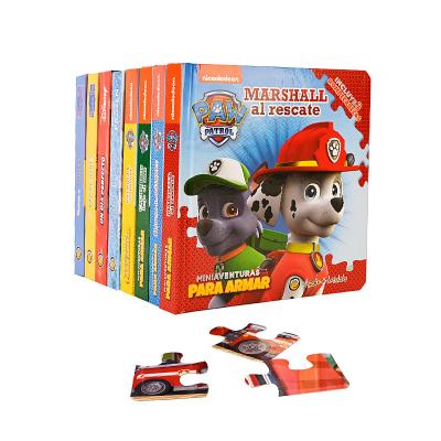 Китай Печатающ Preschool уча книга в твердой обложке детей хлопните вверх книга головоломки для детей продается