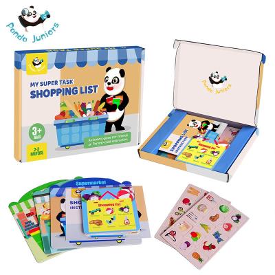 China Juegos creativos del entrenamiento de la memoria del desarrollo de las habilidades que hacen juego los juegos de tarjeta para los niños en venta