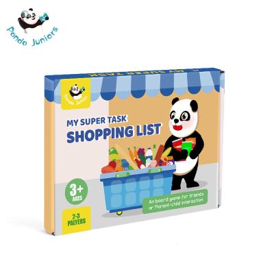 China Recognition Skills Memory Training Games Shopping List For Kids 3 And Up for sale