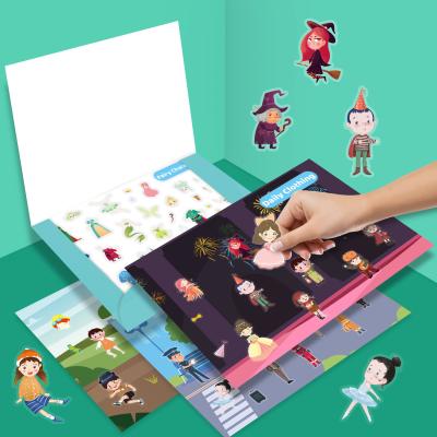 China 100PCS Reusable Sticker Book About Fairy Characters Daily Clothing Festivals for sale