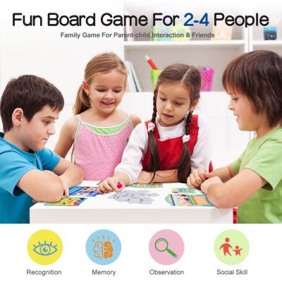 中国 子供の年齢3のための記憶マッチ ゲームのショッピング・リスト旅行ボード ゲーム 販売のため