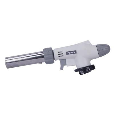 China Stainless Steel Refillable Kitchen Torch Gun Cooking Baking And Bbq for sale