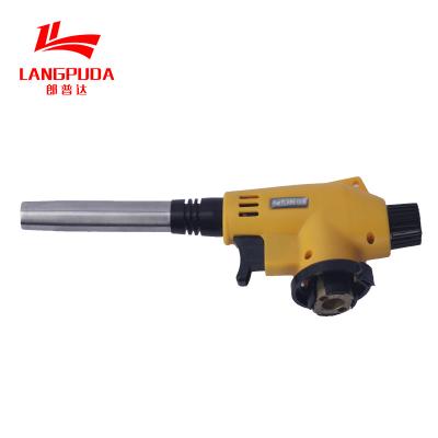 China 15cm Camping Gas Blow Torch With Safety Lock for sale