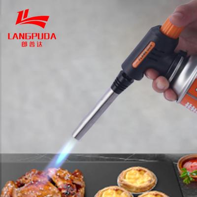 China Kitchen Accessories 15cm Portable Butane Gas Torch for sale