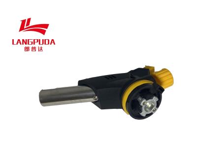 China Portable 13.6cm Butane Gas Torch Gun Adjustable Flame for sale
