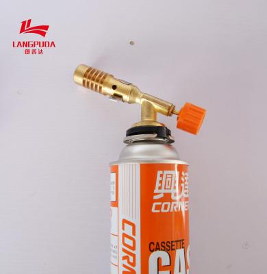 China Cassette Electronic Ignition 12cm Welding Torch Gun for sale