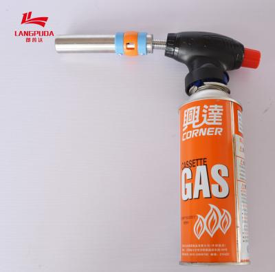China Kitchen BBQ Portable Metal 24cm Gas Flame Torch Gun for sale