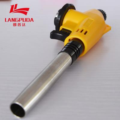 China Automatic Ignition Gas Heating Torch , Brass Butane Gas Flame Gun for sale
