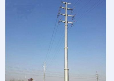 China High Quality QC Certificated Electric Steel Pole with HDG for sale
