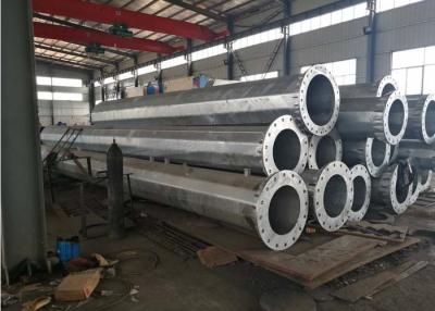 China Tapered Or Octagonal Electric Steel Pole Swaged Steel Tubular Pole for sale