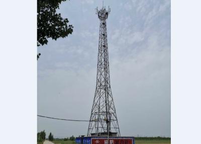 China Las telecomunicaciones terrestres galvanizadas ISO se elevan 3/4 torre Legged del enrejado en venta