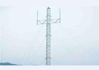 China Light Duty Guyed Lattice Tower A36 A572 Grade Steel Fully Assembly for sale