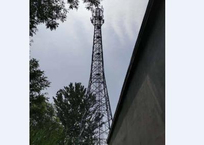 China Galvanized Steel Microwave Communication Tower Full Assembly MPI Certifited for sale