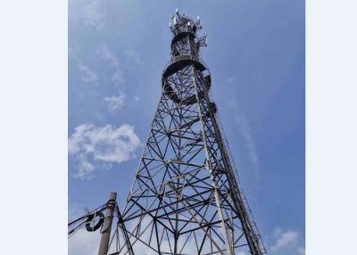 China Three Legged Microwave Communication Tower Cellular Network Tower for sale