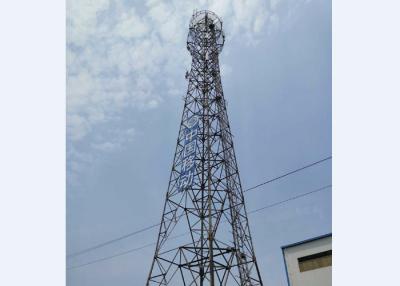 China 4 Legged  Tubular Mobile Telecom Tower Durable Structure ASTM A36 / ASTM A572 for sale