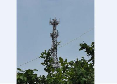 China Full Inspection  Mobile Network Tower  Cell Phone Signal Tower Q345 Q235 for sale